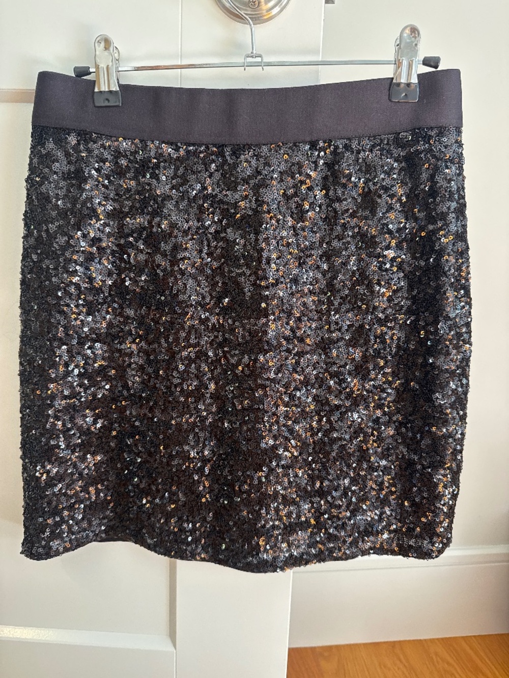 Bailey 44 sequins black skirt